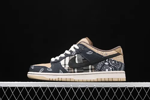 All Categories Nk SB Dunk Series Nk SB Dunk Low Low-top Sneakers Special Price Travis Scott × SB Dunk Joint Sneakers Cashew Fruit CT5053-001